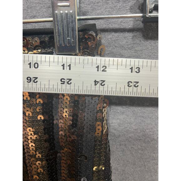 Marciano Womens Sequined Evening Cocktail Party Black 2 Piece Skirt Set Size XS - Picture 11 of 16